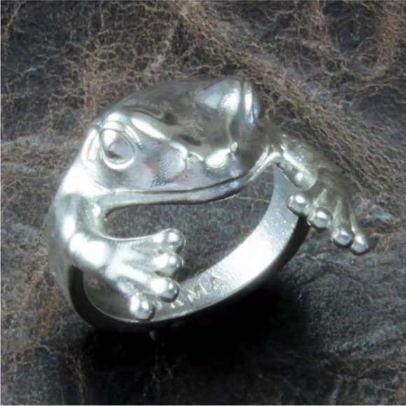 Creative Design Animal 🐸 Retro Ring Adjustable Rings For Women Jewelry Gift - Picture 8 of 9